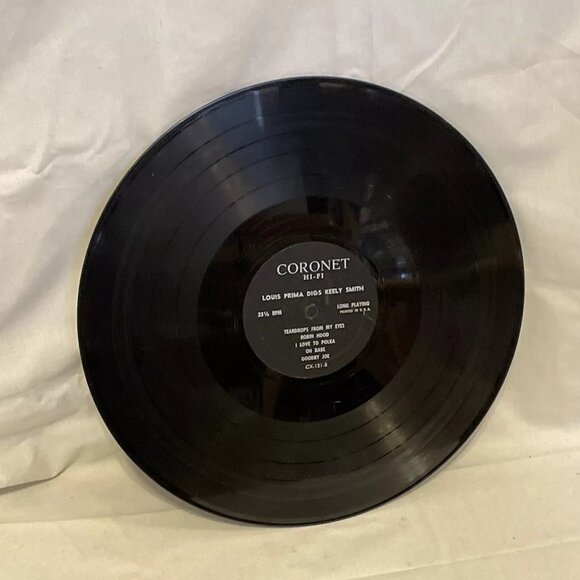 Louis Prima & Keely Smith Louis Prima Digs Keely Smith (Vinyl, 1960) Coronet CX - Picture 10 of 12